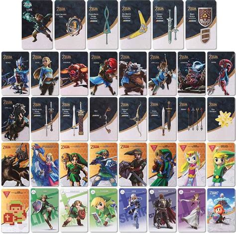 22 full set zelda nfc cards|amazon zelda amiibo cards.